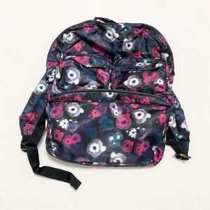 Lug Puddle Jumper Packable Backpack Water Black Floral